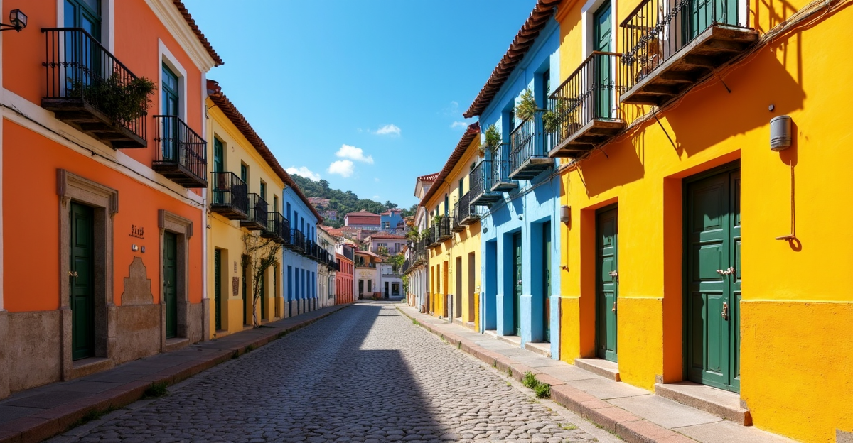 Desa Coloane Macau dengan arsitektur Portugis yang tenang