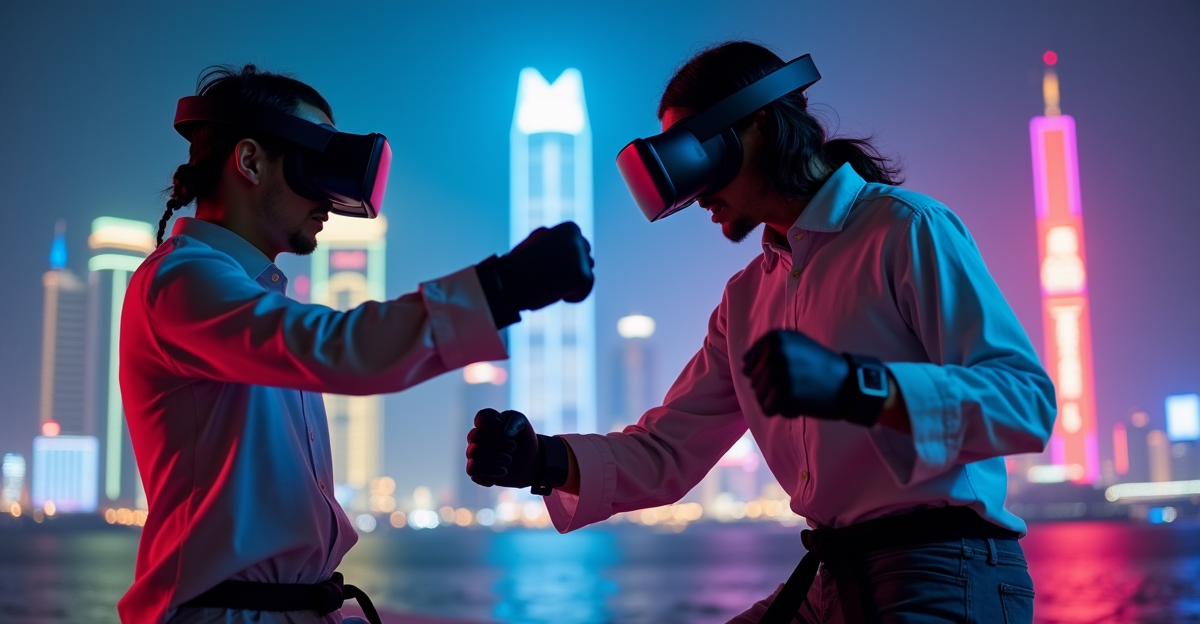 Virtual martial arts experience Grand Lisboa Palace