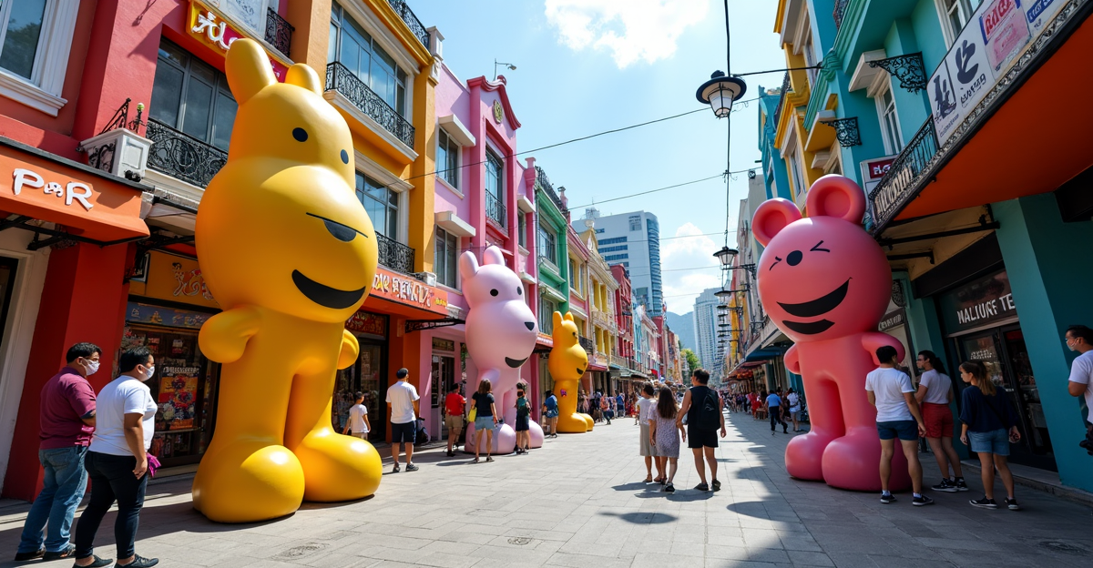 Menggali Potensi NAPE: Wisata Komunitas di Macau Melalui Instalasi IP dan POP MART